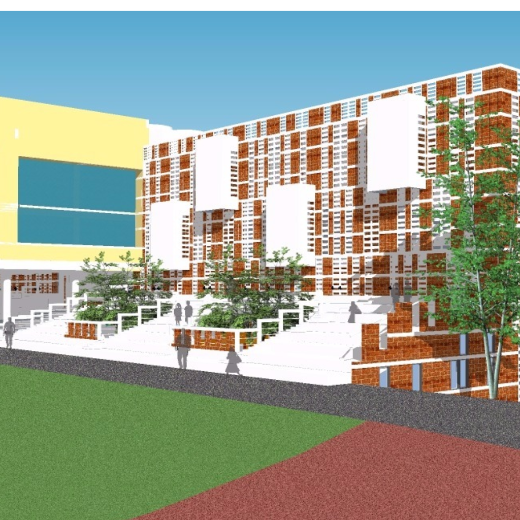 Proposed GSA School Building at Bidder